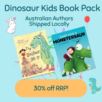 Dinosaur Themed Kids Book Pack