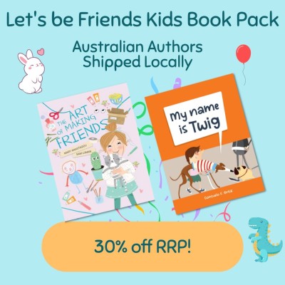 Lets be Friends Kids Book Pack