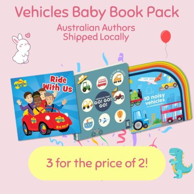 Vehicles Baby Book Pack