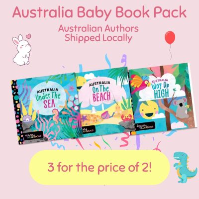 Australia Themed Baby Book Pack