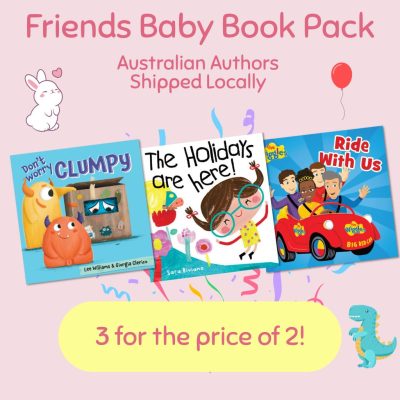 Friends Themed Baby Book Pack