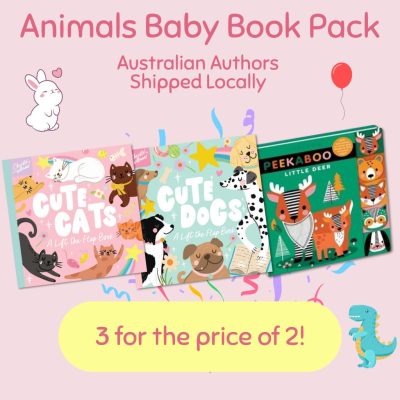 Animal Themed Baby Book Pack