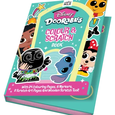 Disney Doorables Colour and Scratch Book