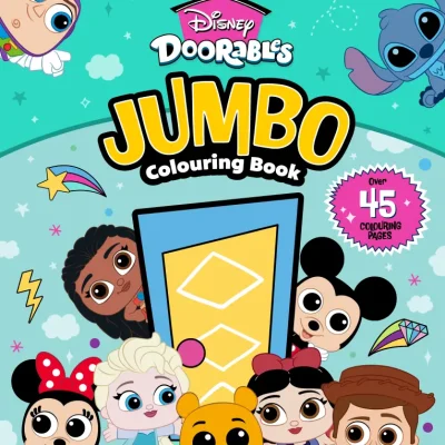 Disney Doorables Jumbo Colouring Book