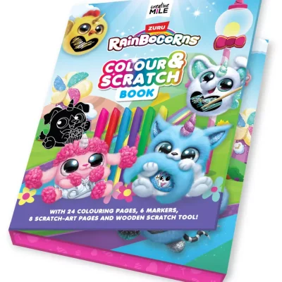 Rainbocorns Colour and Scratch Book