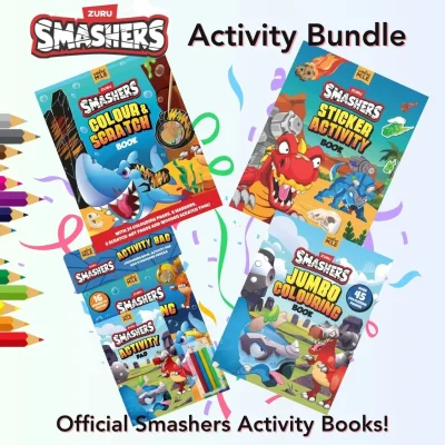 Smashers Activity Book Bundle