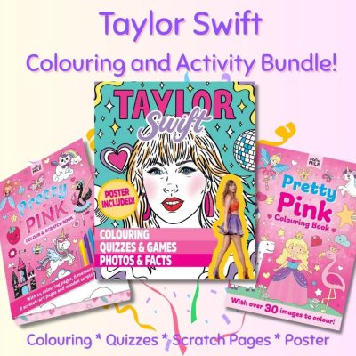 Taylor Swift Colouring and Activity Bundle