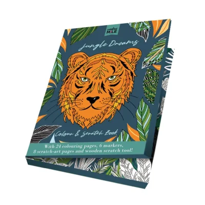 Jungle Dreams Colour and Scratch