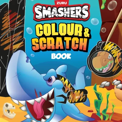 Smashers Colour and Scratch Book